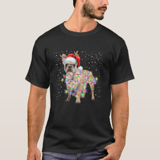 Französischer Bulldogge Weihnachten T-Shirt
