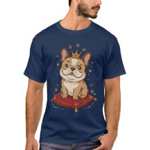 Französischer Bulldoggen-König Süßer Franzose Hund
