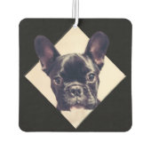 Französischer Bulldoggen-Luftkühler Autolufterfrischer (Rückseite)