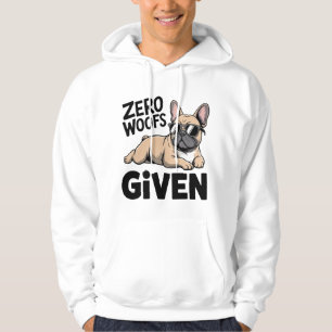 Französischer Bulldoggen-Vater Lustig Sarkastisch Hoodie