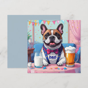 Französischer Bulldoggen-Vater zum Vatertag