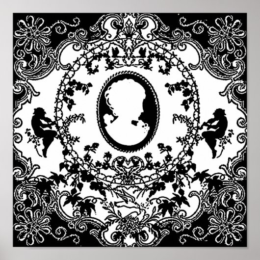 Französischer Cameo ~ Print / Poster (Vorne)