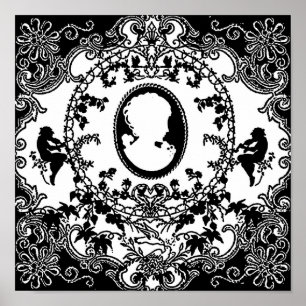 Französischer Cameo ~ Print / Poster