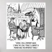 Französischer Cartoon 4932 Poster (Vorne)