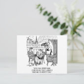 Französischer Cartoon 4932 Postkarte (Stehend Vorderseite)