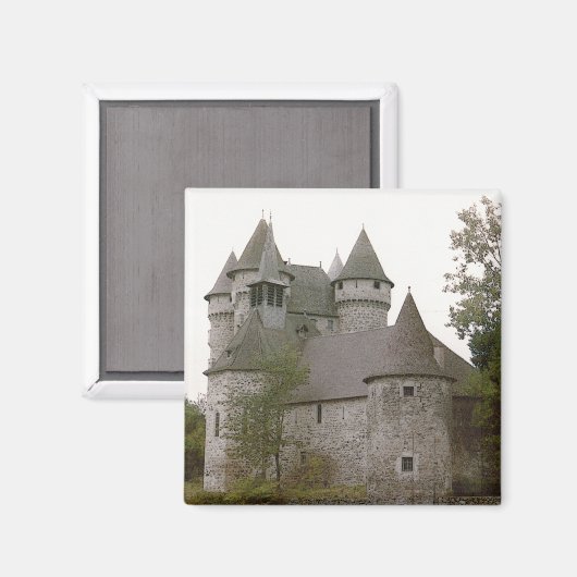 Französischer Chateau Magnet (Vorderseite/Rückseite)