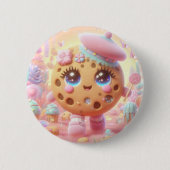 Französischer Cookie Button (Vorderseite)