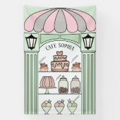 französischer Desserttisch Banner (Vertikal)