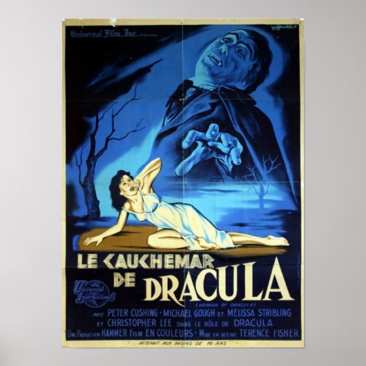 Französischer Dracula Poster (Vorne)