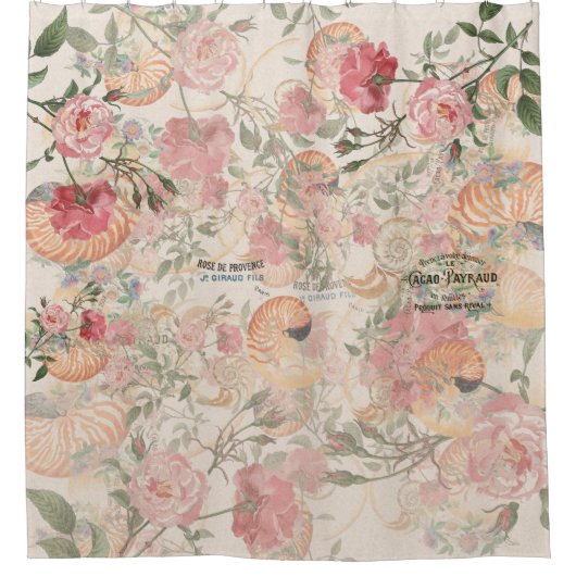 Französischer Duschvorhang (Vorderseite)