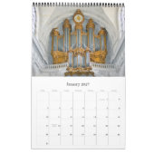 Französischer Flair - französische Organs Kalender (Jan 2027)