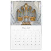 Französischer Flair - französische Organs Kalender (Jan 2026)
