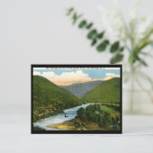 Französischer Fluss, Hot Springs, NC Vintag Postkarte (Stehend Vorderseite)