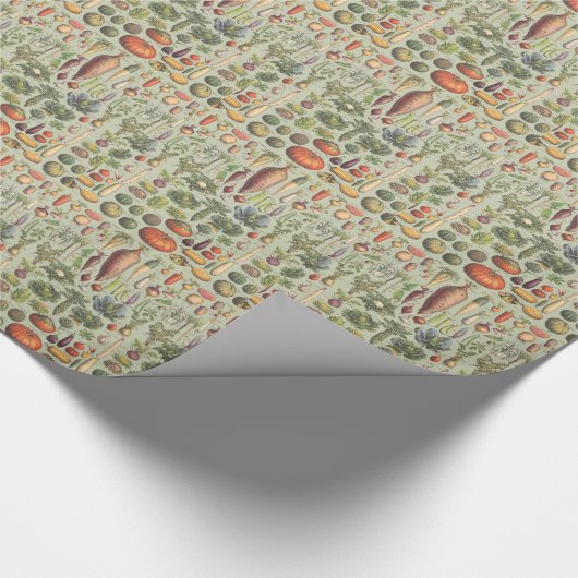 Französischer Führer zum Garten Geschenkpapier (Ecke)