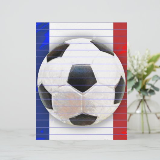 Französischer Fußball (Stehend Vorderseite)