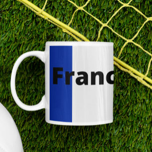 Französischer Fußball Kaffeetasse