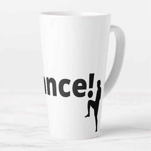 Französischer Fußball Milchtasse (Rechte Ecke)