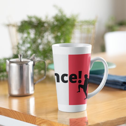 Französischer Fußball Milchtasse