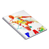 Französischer Fußball Notizblock (Rechte Seite)