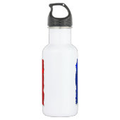 Französischer Fußball Trinkflasche (Rückseite)