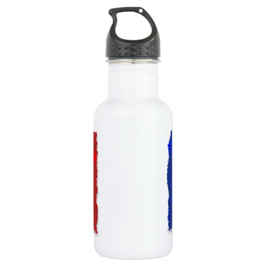 Französischer Fußball Trinkflasche (Rückseite)