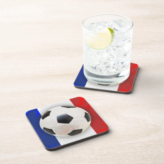 Französischer Fußball Untersetzer (Rechte Seite)