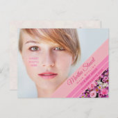 Französischer Garten - Ankündigungspostkarte (Vorne/Hinten)