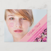 Französischer Garten - Ankündigungspostkarte (Vorderseite)