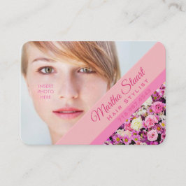 Französischer Garten - Foto einfügen / Visitenkart Visitenkarte