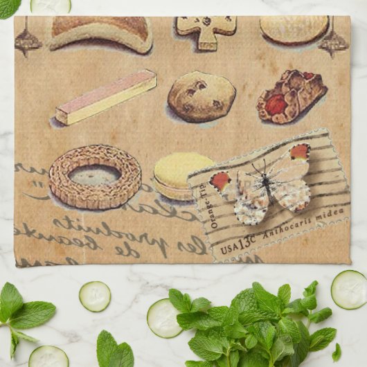 französischer geschirrtuch (Gefaltet)