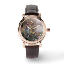 Französischer Girlanfang in der Bretagne