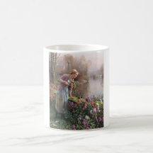 Französischer Girlanfang in der Bretagne