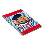 Französischer Golden Retriever Notizblock (Rechte Seite)