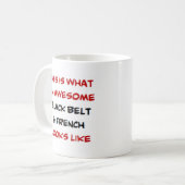 französischer Gürtel, phantastisch Kaffeetasse (Vorderseite Links)