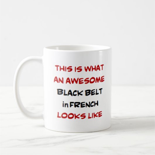 französischer Gürtel, phantastisch Kaffeetasse (Links)