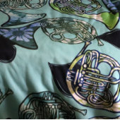 Französischer Horn Marching Band Klassenlehrer Sherpadecke