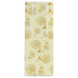 Französischer Horn-Musiklehrer Geschenktüte Für Weinflaschen