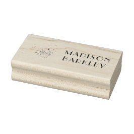 Französischer Horn-Musiklehrer Gummistempel