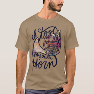Französischer Horn-Spaß T-Shirt