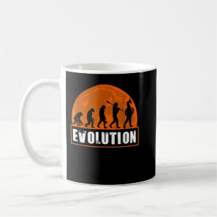 Französischer Horn-Spieler, Funny French Horn-Evol Kaffeetasse