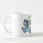 Französischer Hornband-Lehrer Kaffeetasse (Links)
