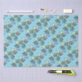 Französischer Hornband-Lehrer Seidenpapier (Handwerk)