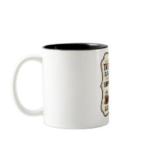 Französischer Humor-Tasse - "Drei Dinge, die ich n