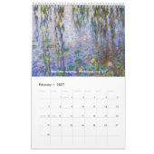 Französischer Impressionismus und Post-Impressioni Kalender (Feb 2027)