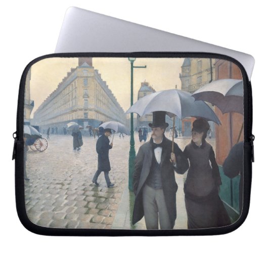 Französischer Impressionist, der Paris ein Laptopschutzhülle (Vorderseite)
