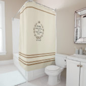 Französischer Inspirierter Duschvorhang (Beispiel)