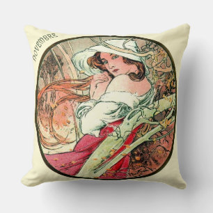 Französischer Jugendstil November-Kissen Kissen