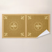 Französischer Kaffee Badehandtuch (Badehandtuch)