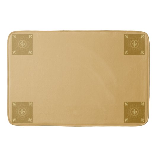 Französischer Kaffee Badematte (Vorderseite)