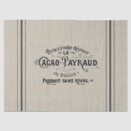 Französischer Kakao-Korn-Sack Seidenpapier